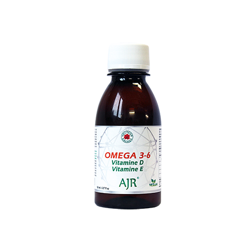 AJR Omega 3-6 - Vitamine D - Vitamine E - 150 ml - Vecteur Energy