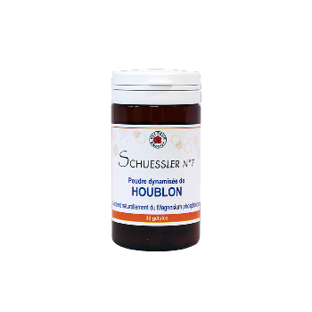 Sels biochimiques de Schuessler N07 - Houblon - Magnesium phosphoricum - 30 glules - Vecteur Energy